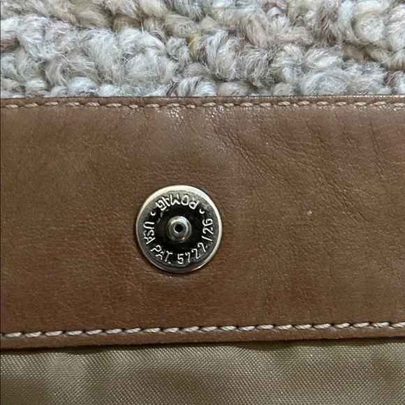 Coach Vintage Y2K leather camel flap bag - EUC - Picture 4 of 7